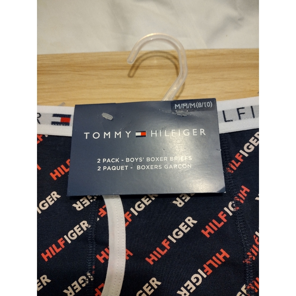 Tommy Hilfiger Boy's 2 Pack Boxer Briefs  Medium 8/10 NWT - Picture 6 of 6